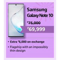 2024 Smartphones Offers : Get Rs. 5000 discount on an impressively slim design smartphone Samsung Galaxy Note 10