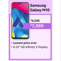 2024 Smartphones Offers : Samsung Galaxy M10 - Get it at lowest price ever