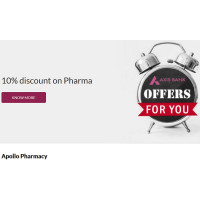 Axis Bank Offer at Apollo Pharmacy - Get 10% discount on Pharma product with Axis bank Credit and debit card
