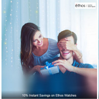 Axis Bank offer at Ethos Watches Store - Get 10% instant discount at stores with Citi bank credit and debit cards