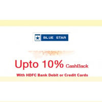 2024 Water Dispensers Offers : Buy any product of Blue Star with your HDFC Bank Card and get up to 10% cashback up to Rs.3000