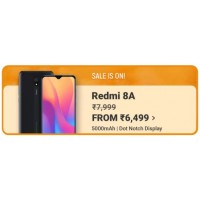 Discount of Rs.1500 on Redmi 8A
