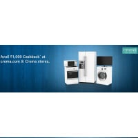 2024 Bank Branches Offers : Flat 1000/- Rupees cashback* at Croma with SBI Credit Card
