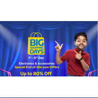 2024 Nikon Offers : Flipkart Big shopping days on Electronics - Get up to 80% Off + 10% instant discount* with HDFC Bank transaction