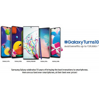 2024 Smartphones Offers : How to Join #GalaxyTurns10 Contest and win a new Galaxy A30S ???