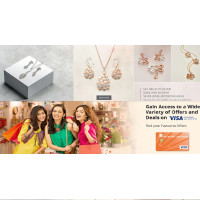 Joyalukkas Offer - Get 20%* off on Gold Making Charges and Rs.3,000* off on Diamond Jewellery at any store in India with Bank of Baroda Visa card