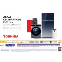 Make this festival seasons more exciting with Toshiba appliances