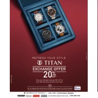 Refresh Your Style with TITAN exchange offer