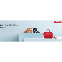 Use coupon code to make payment with SBI Credit Card at BATA store and get Flat 25% off*